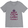 keep calm and do it yourself V-Neck Tee