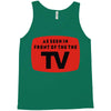 as seen in front of the the tv Tank Top