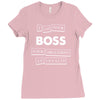 argument invalid boss Ladies Fitted T-Shirt