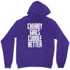 chubby girls cuddle better Unisex Hoodie