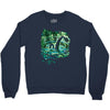 water lilies and nessy Crewneck Sweatshirt