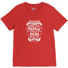Super Cool Papaw Of A Freaking Awesome Son V-Neck Tee
