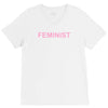 feminist V-Neck Tee
