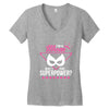 Super Mom-What's Your Superpower? Women's V-Neck T-Shirt