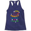 caring for animals isn't what i do it's who i am Racerback Tank