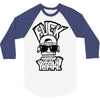 hip hop face 3/4 Sleeve Shirt