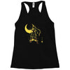 the moon Racerback Tank