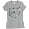 home usa Ladies Fitted T-Shirt