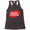 simpe solution Racerback Tank