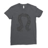 greedy caterpillar Ladies Fitted T-Shirt