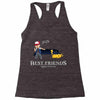 best friends forever Racerback Tank