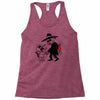 cat vs mouse Racerback Tank
