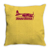 reno air racer decal air racing unlimited Throw Pillow