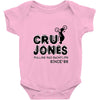 pulling rad back flips since '86 Baby Onesie