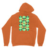 sad alien and daisy nineties grunge pattern Unisex Hoodie