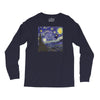 tardis starry night Long Sleeve Shirts