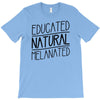 educated, natural, melanated T-Shirt