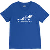 poker ~ fish to shark evolution ~ V-Neck Tee