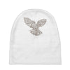 dove typography Baby Beanies