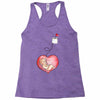 Mom and Baby are Connected to the Heart Racerback Tank