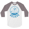 alien up 3/4 Sleeve Shirt