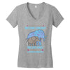 alzheimer Women's V-Neck T-Shirt