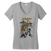 historical superheroes Women's V-Neck T-Shirt