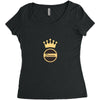 PRINCESS Women's Triblend Scoop T-shirt