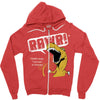 rawr means i love you Zipper Hoodie