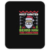 most wanted beard man this christmas Mousepad