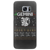 santa gemini christmas ugly t shirts Samsung Galaxy S7 Edge