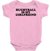 rugbyball is my girlfriend Baby Onesie
