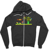 revenge of the turtles Zipper Hoodie