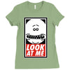 look at me Ladies Fitted T-Shirt