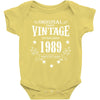 original parts vintage established 1989 perfectly aged Baby Bodysuit