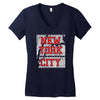 new york city Women's V-Neck T-Shirt