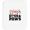 christmas dogs and paws Mousepad