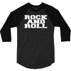 rock and roll funny 3/4 Sleeve Shirt