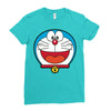 Doraemon Ladies Fitted T-Shirt