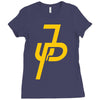 jake paul yellow Ladies Fitted T-Shirt