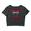 yes i am a firefighter Crop Top