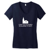 i can't go to church i'm allergic to nuts Women's V-Neck T-Shirt
