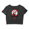 Impeach 45 Stop Trump Crop Top