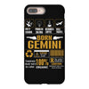 Born Gemini  Multitasking Problem Solving Tees iPhone 8 Plus
