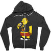 fractal comic book guy Zipper Hoodie