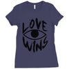 love wins Ladies Fitted T-Shirt