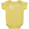 sarcasm loading please wait Baby Onesie