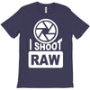 i shoot raw photography camera photograph T-Shirt