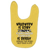 halloween is scary but carcinoid cancer is deadly spread the word help Baby Bibs