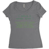 i before e grammar rule Women's Triblend Scoop T-shirt